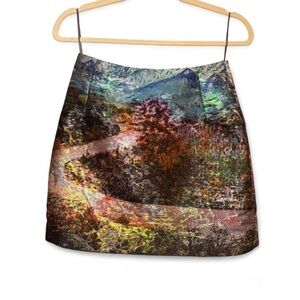 Mary Katrantzou Scenic Landscape Skirt